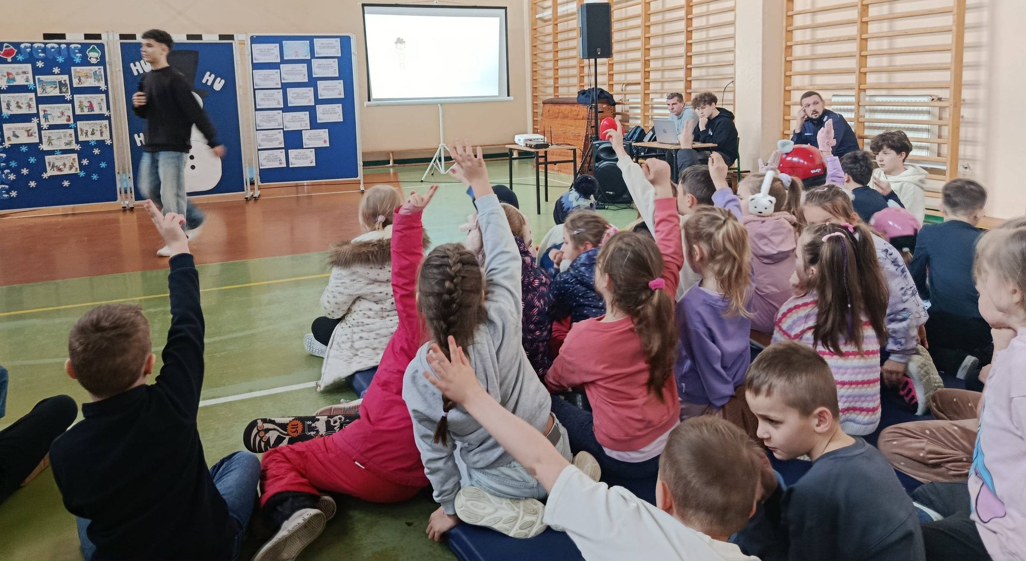 Apel Bezpieczne ferie w naszej szkole