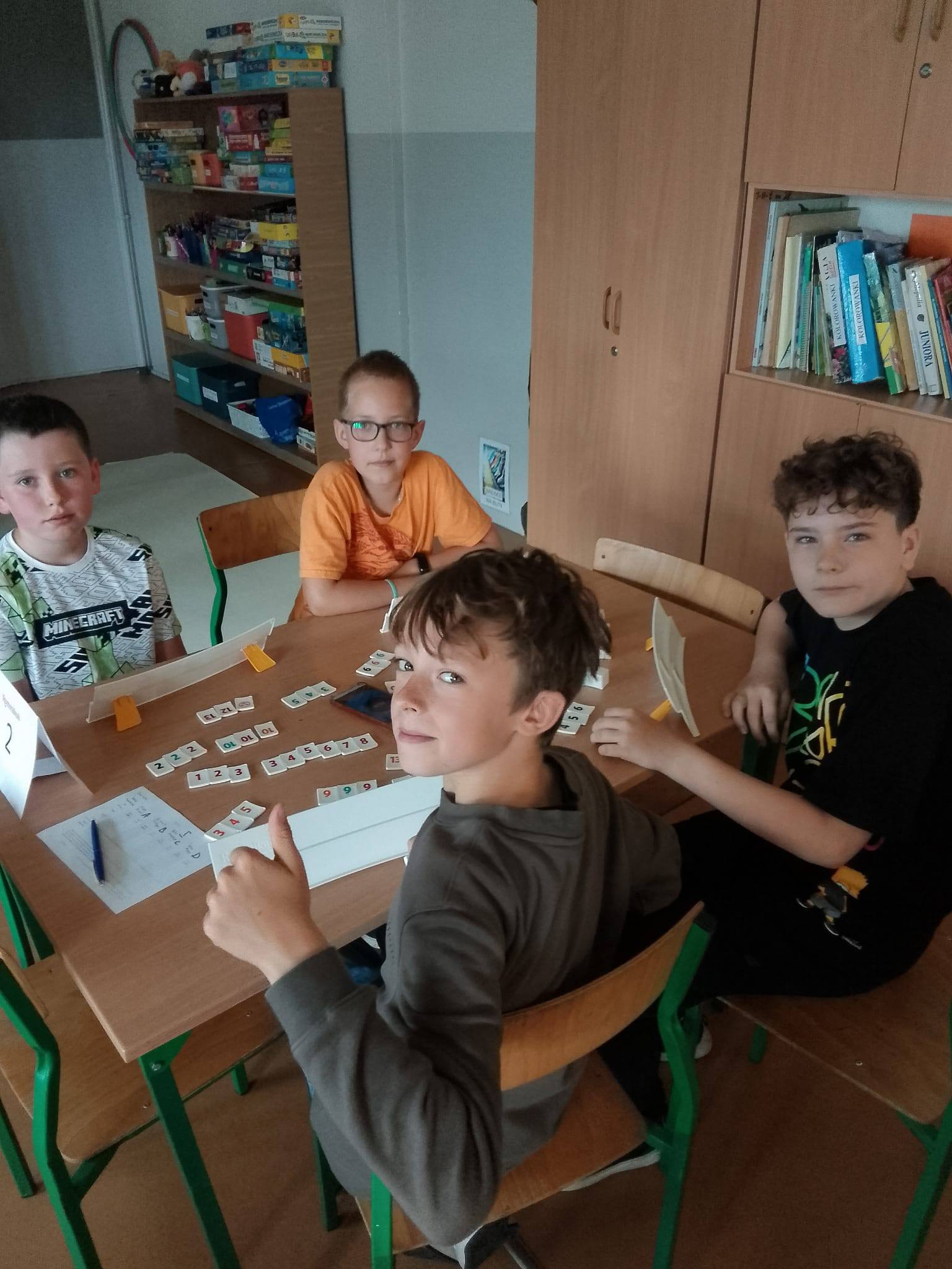 Eliminacje szkolne do V Wojewódzkich Mistrzostw Szkół w Rummikub