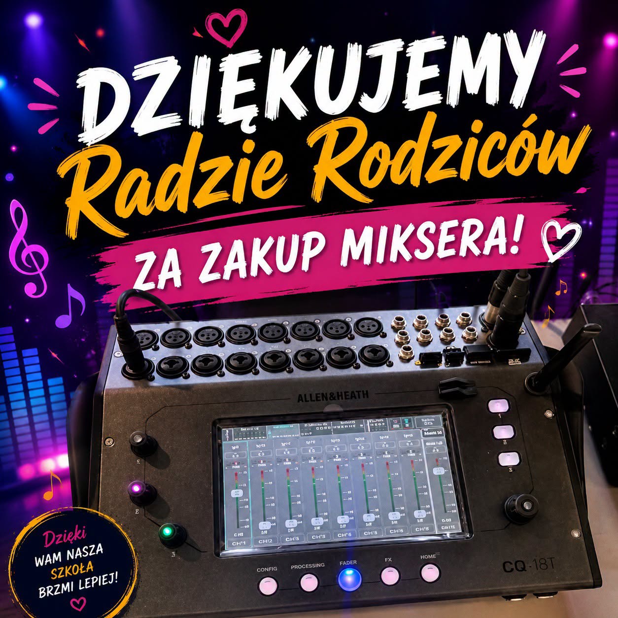 Zakup cyfrowego miksera audio Allen
